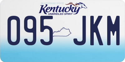 KY license plate 095JKM