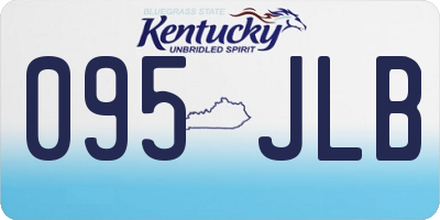 KY license plate 095JLB