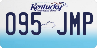 KY license plate 095JMP