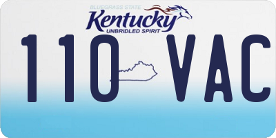 KY license plate 110VAC