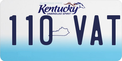 KY license plate 110VAT