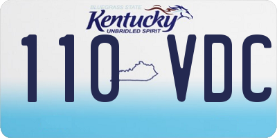 KY license plate 110VDC