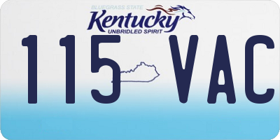 KY license plate 115VAC