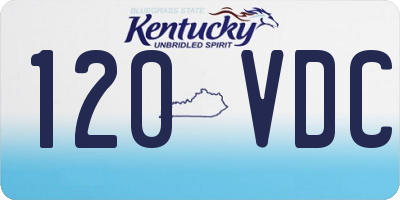 KY license plate 120VDC