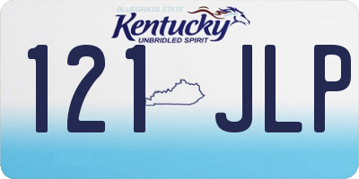 KY license plate 121JLP