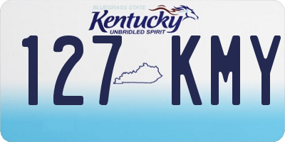 KY license plate 127KMY