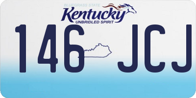 KY license plate 146JCJ