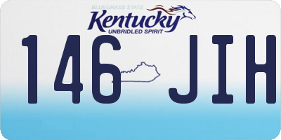 KY license plate 146JIH