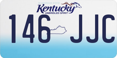 KY license plate 146JJC