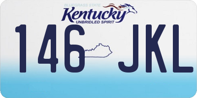 KY license plate 146JKL