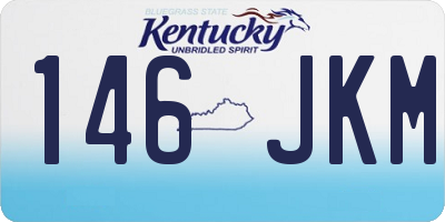 KY license plate 146JKM