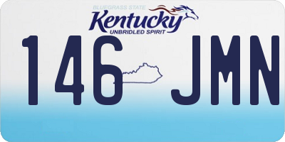 KY license plate 146JMN