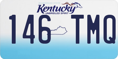KY license plate 146TMQ