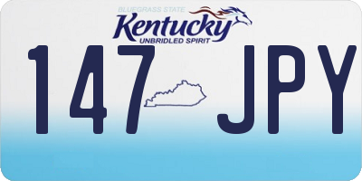 KY license plate 147JPY