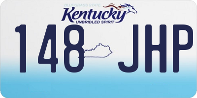 KY license plate 148JHP
