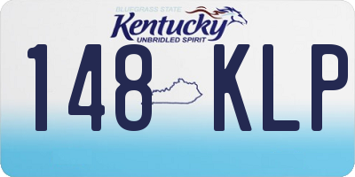 KY license plate 148KLP