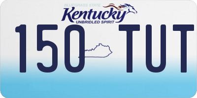 KY license plate 150TUT