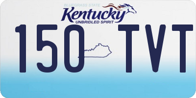 KY license plate 150TVT