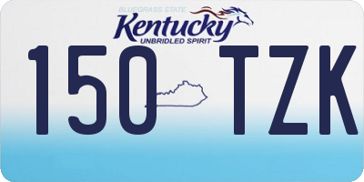 KY license plate 150TZK