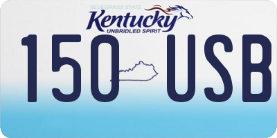 KY license plate 150USB
