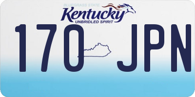 KY license plate 170JPN
