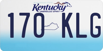KY license plate 170KLG