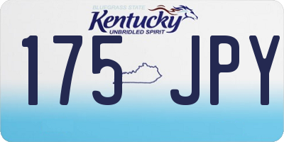 KY license plate 175JPY