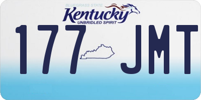 KY license plate 177JMT