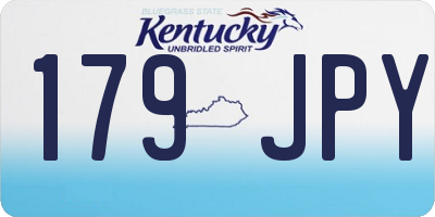 KY license plate 179JPY