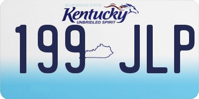 KY license plate 199JLP