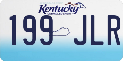 KY license plate 199JLR