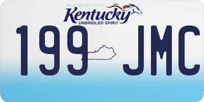 KY license plate 199JMC