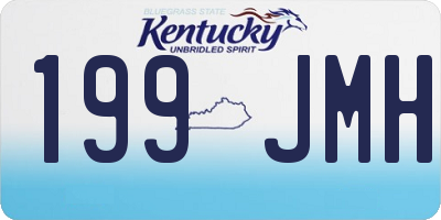 KY license plate 199JMH