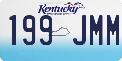 KY license plate 199JMM