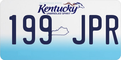 KY license plate 199JPR