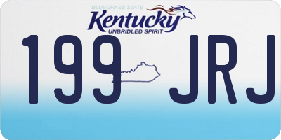 KY license plate 199JRJ