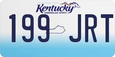 KY license plate 199JRT