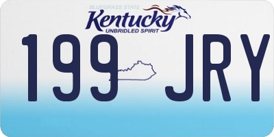 KY license plate 199JRY