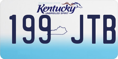 KY license plate 199JTB