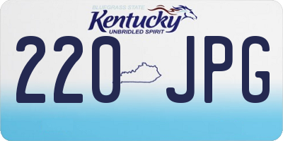 KY license plate 220JPG