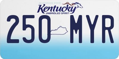 KY license plate 250MYR