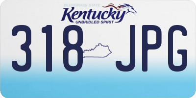 KY license plate 318JPG