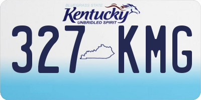 KY license plate 327KMG