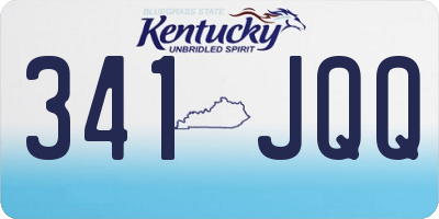 KY license plate 341JQQ