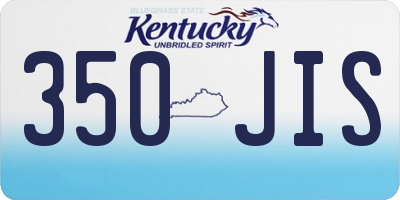 KY license plate 350JIS
