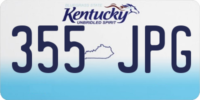 KY license plate 355JPG