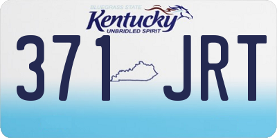 KY license plate 371JRT