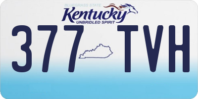 KY license plate 377TVH