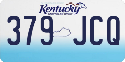 KY license plate 379JCQ