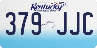KY license plate 379JJC